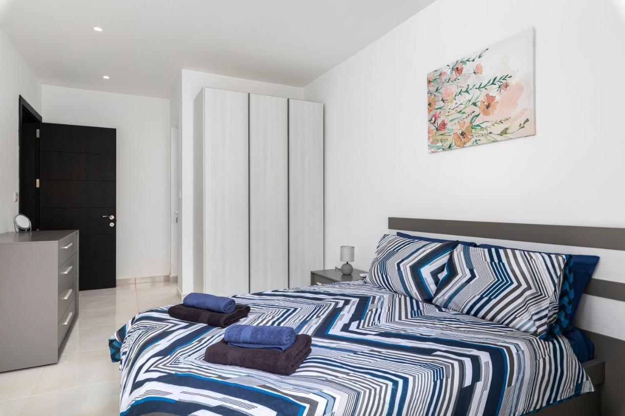 Modern 3Br Stylish Apartment With Large Balcony - Close To St Julians And St Georges Bay Is-Swieqi Екстериор снимка